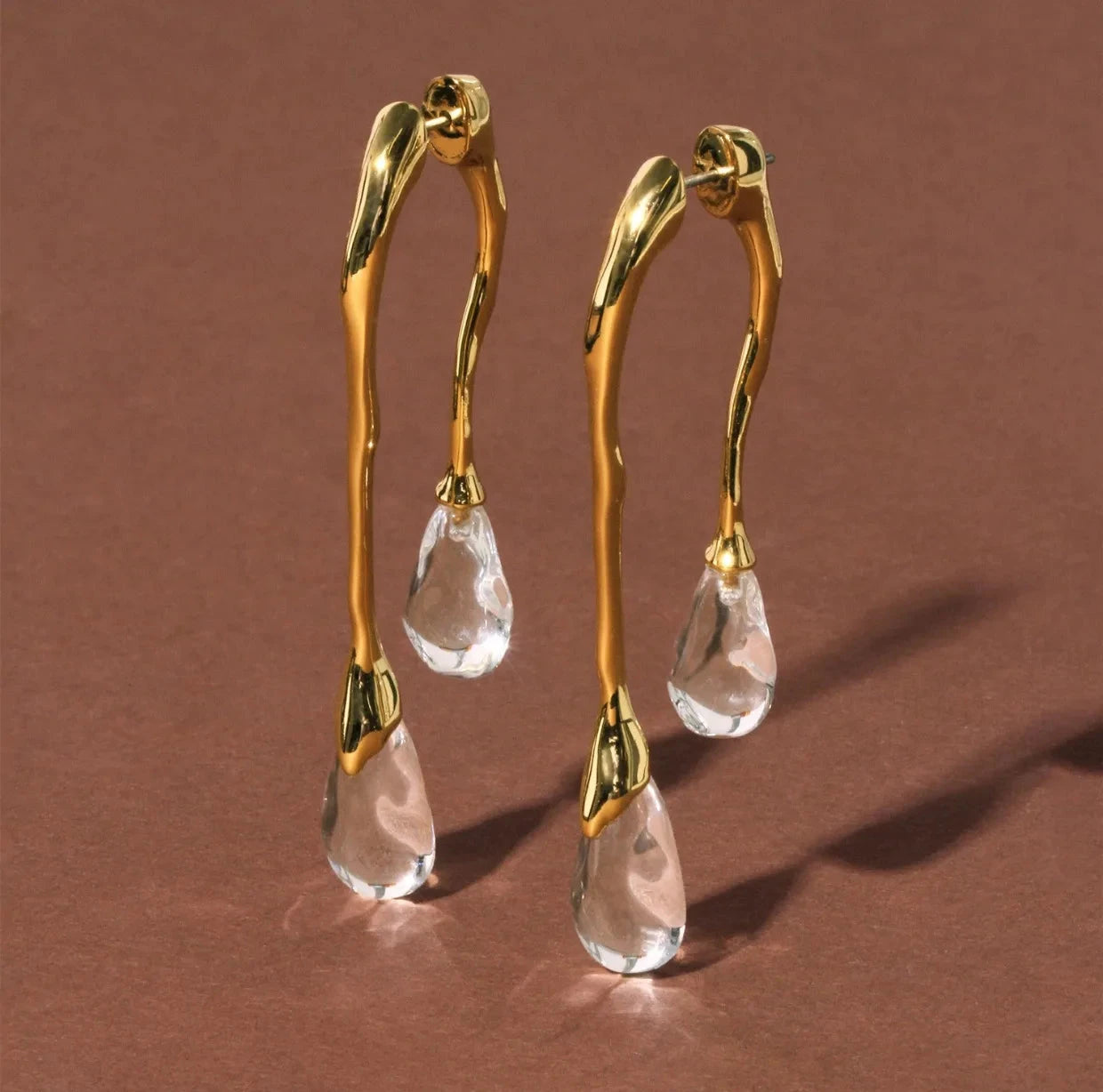 Sapph Teardrop Earrings