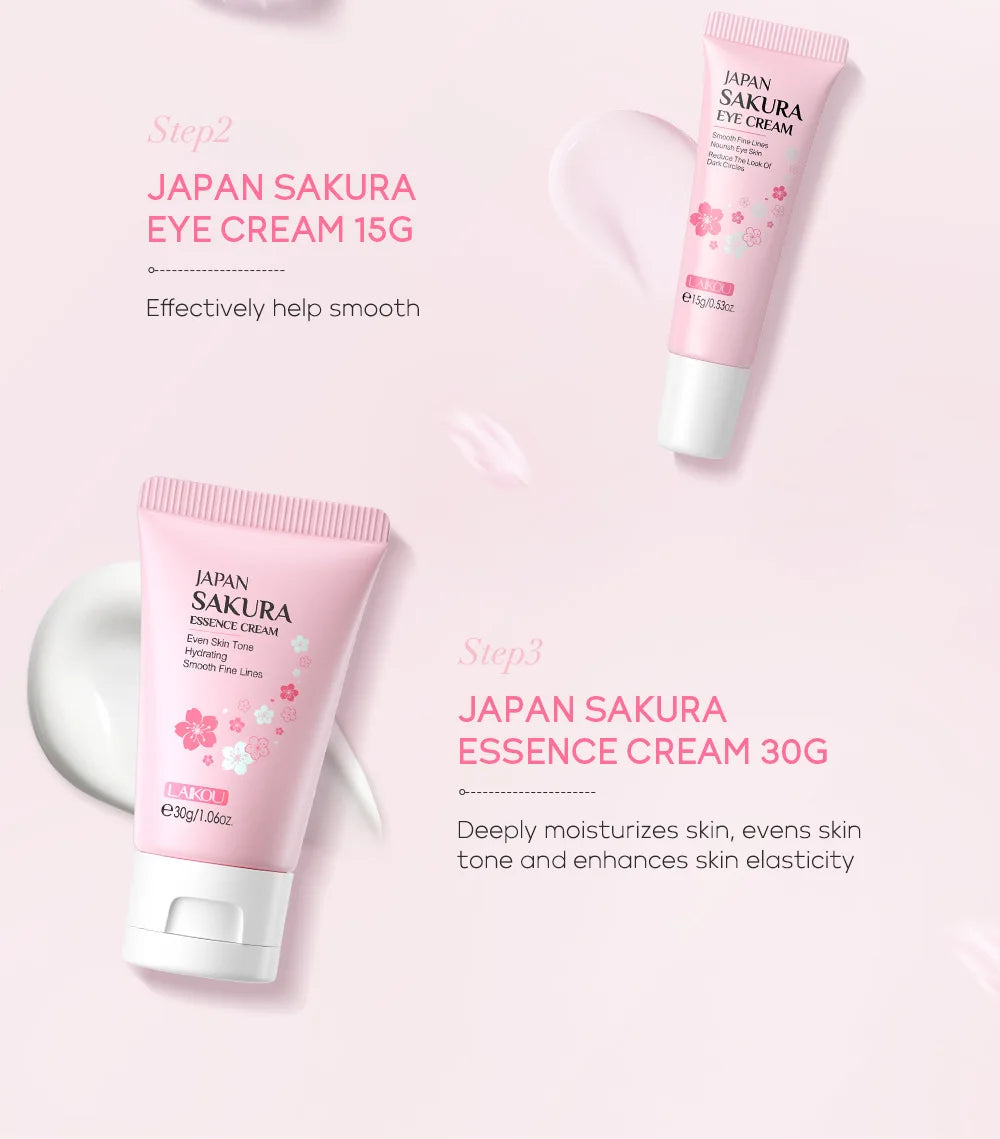 Sakura Skin Care Set