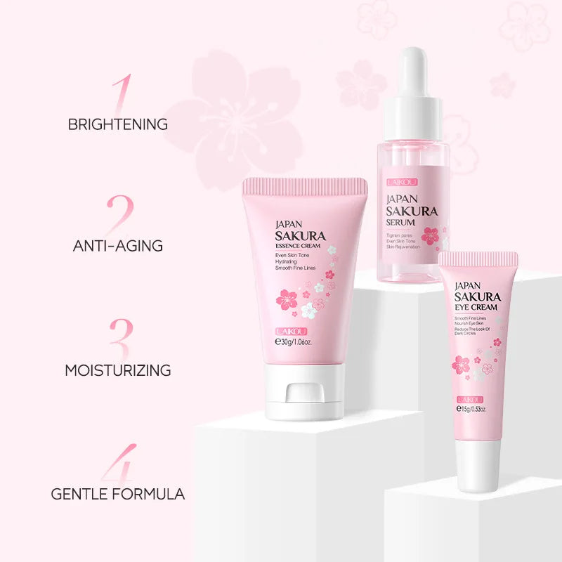 Sakura Skin Care Set