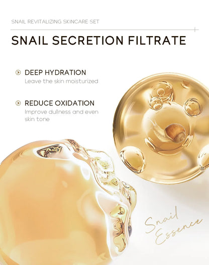 24K Golden Snail Essence Set