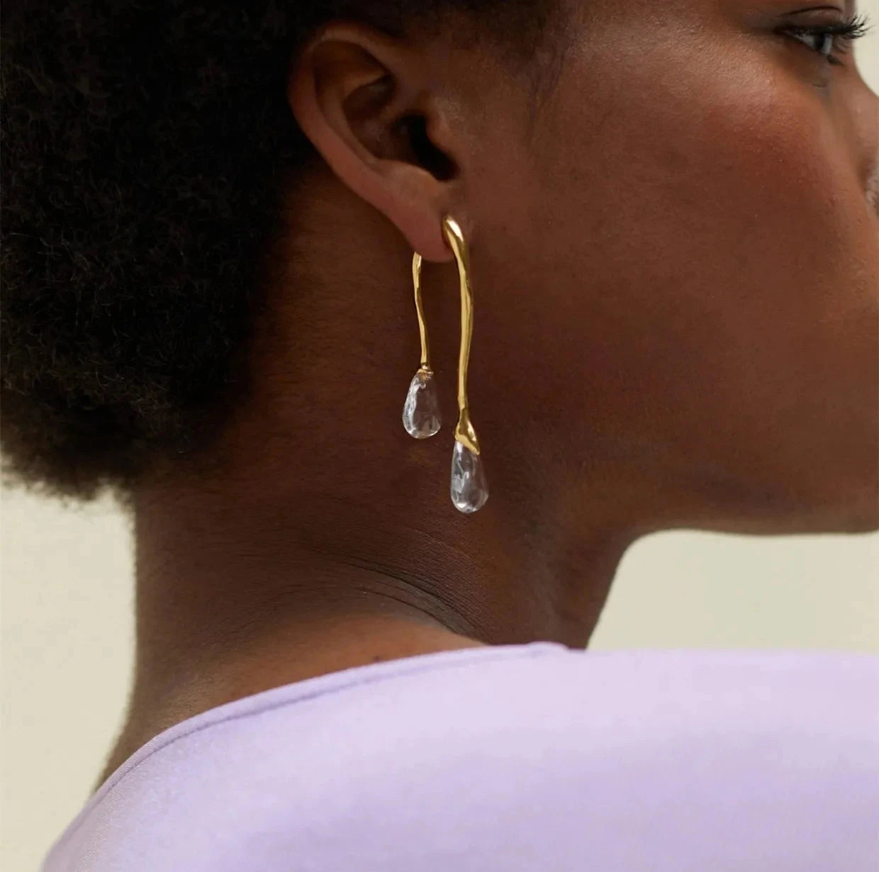 Sapph Teardrop Earrings